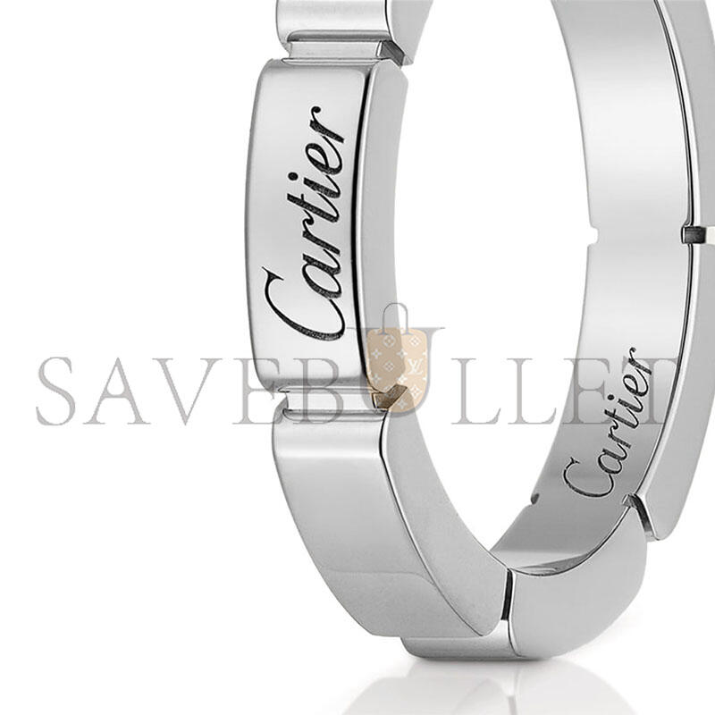 Ca*t1er maillon panthÈre wedding band b4083500